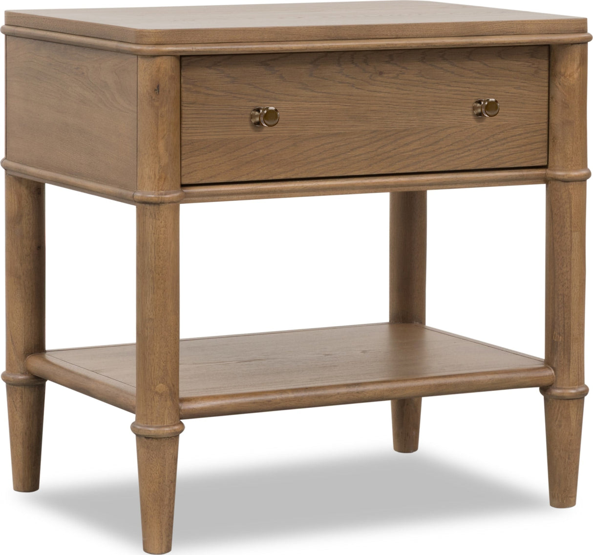 Whitmore Claystone One Drawer Nightstand by Modus Furniture at Eve Furniture