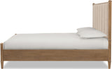Whitmore Claystone Queen Upholstered Bed by Modus Furniture at Eve Furniture