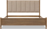Whitmore Claystone Queen Upholstered Bed by Modus Furniture at Eve Furniture