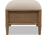 Whitmore Claystone Storage Ottoman by Modus Furniture at Eve Furniture