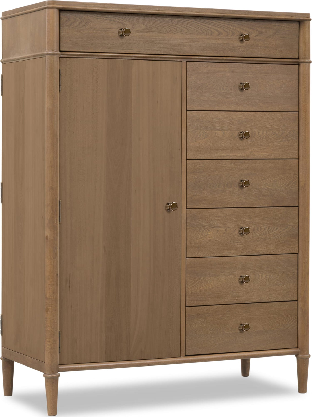 Whitmore Claystone Whitmore Drawer Chest w/ Jewelry Storage by Modus Furniture at Eve Furniture