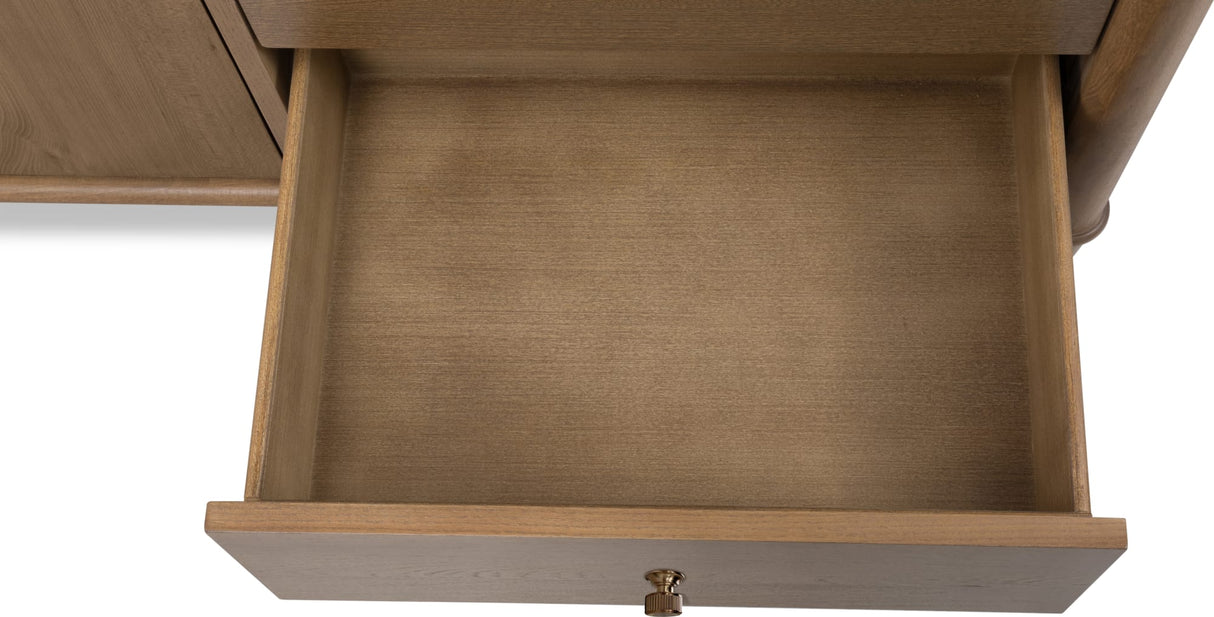 Whitmore Claystone Whitmore Drawer Chest w/ Jewelry Storage by Modus Furniture at Eve Furniture