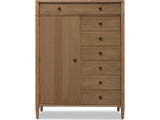 Whitmore Claystone Whitmore Drawer Chest w/ Jewelry Storage by Modus Furniture at Eve Furniture