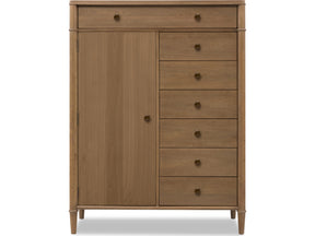 Whitmore Claystone Whitmore Drawer Chest w/ Jewelry Storage by Modus Furniture at Eve Furniture