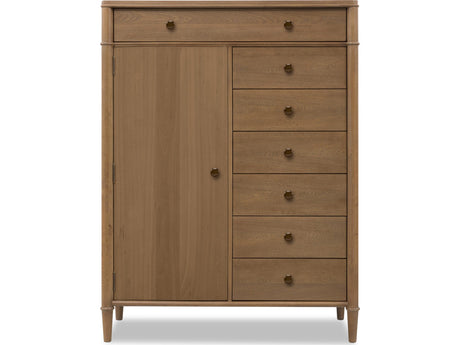 Whitmore Claystone Whitmore Drawer Chest w/ Jewelry Storage by Modus Furniture at Eve Furniture
