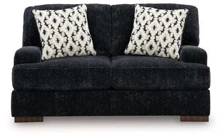 Whitmore Manor Black Pearl Living Room Set by Ashley at Eve Furniture
