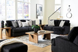 Whitmore Manor Black Pearl Living Room Set by Ashley at Eve Furniture