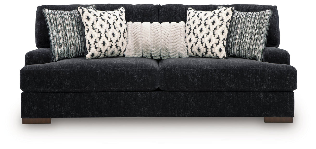 Whitmore Manor Black Pearl Living Room Set by Ashley at Eve Furniture