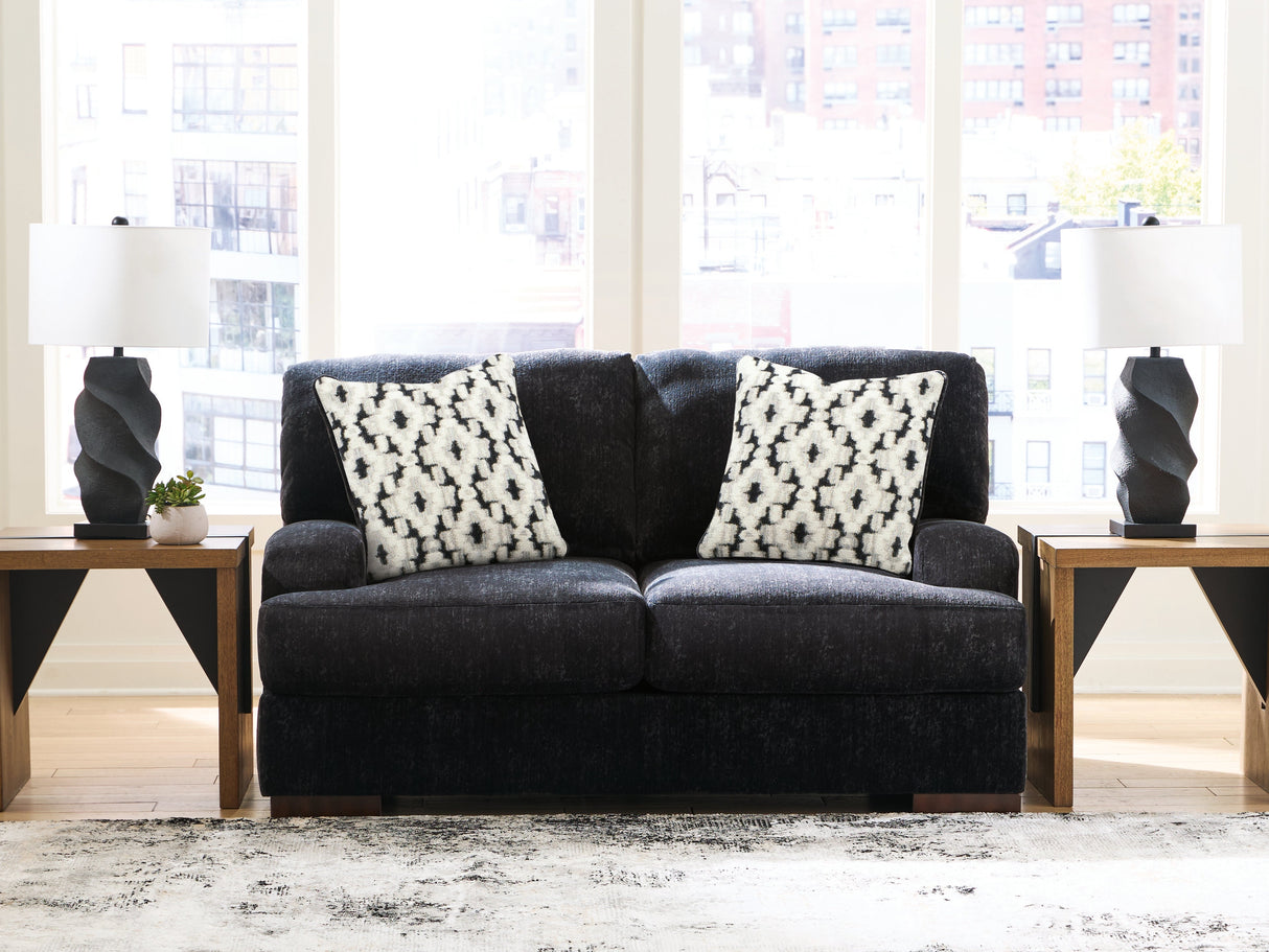 Whitmore Manor Black Pearl Living Room Set by Ashley at Eve Furniture