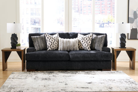 Whitmore Manor Black Pearl Sofa and Loveseat by Ashley at Eve Furniture
