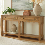 Whitmund Light Brown Console Sofa Table by Ashley at Eve Furniture