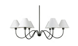 Whitney Chandelier Blackened Bronze by Moe's Home at Eve Furniture