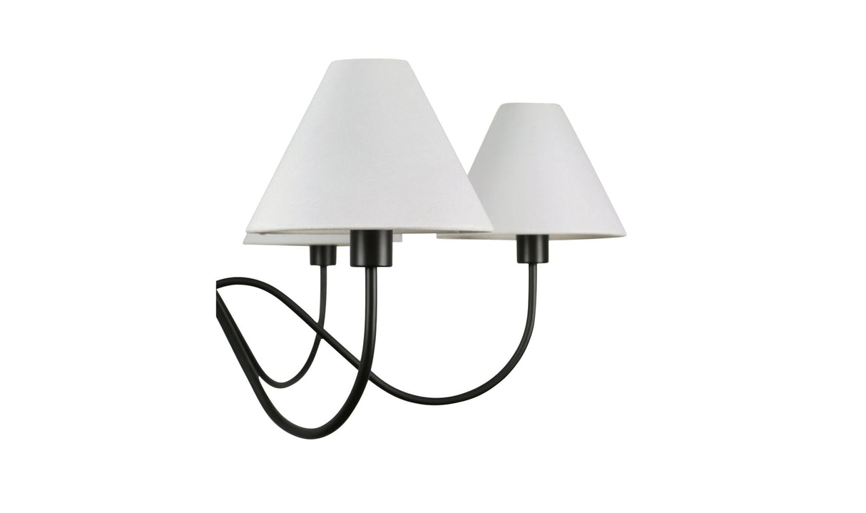 Whitney Chandelier Blackened Bronze by Moe's Home at Eve Furniture