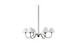 Whitney Chandelier Blackened Bronze by Moe's Home at Eve Furniture
