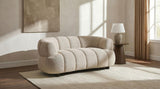 Whitney Pebble Channel Tufted Boucle Upholstered Living Room Set by Coaster at Eve Furniture