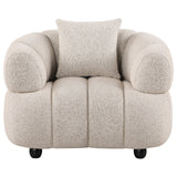 Whitney Pebble Channel Tufted Boucle Upholstered Living Room Set by Coaster at Eve Furniture
