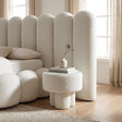 Whittier Cloud White Ottoman by Furniture of America at Eve Furniture