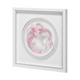 Who Stole My Precious I Pink by Fiona H Hand Embellished Textured Framed Print Matted under Glass by Mercana at Eve Furniture