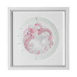Who Stole My Precious I Pink by Fiona H Hand Embellished Textured Framed Print Matted under Glass by Mercana at Eve Furniture