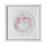 Who Stole My Precious I Pink by Fiona H Hand Embellished Textured Framed Print Matted under Glass by Mercana at Eve Furniture