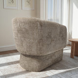Wichita Light Brown Chenille Lounge Chair by Ashcroft Furniture at Eve Furniture