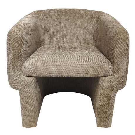Wichita Light Brown Chenille Lounge Chair by Ashcroft Furniture at Eve Furniture