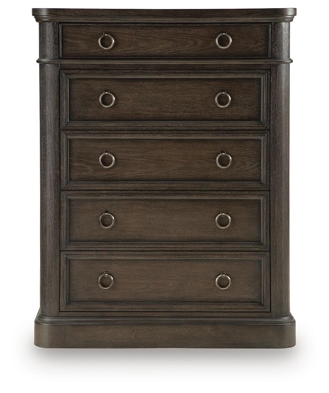 Wickenger Dark Brown Chest of Drawers by Ashley at Eve Furniture