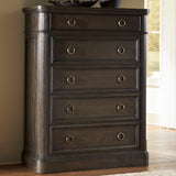 Wickenger Dark Brown Chest of Drawers by Ashley at Eve Furniture