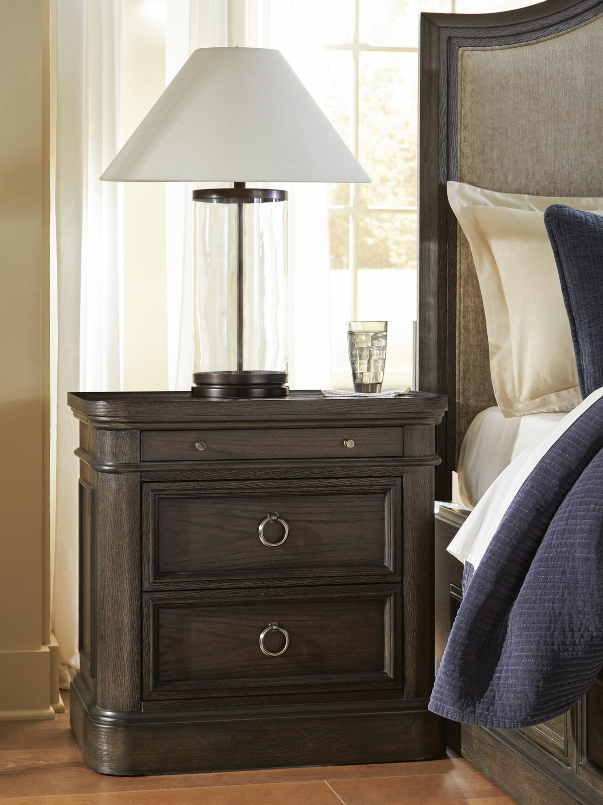 Wickenger Dark Brown Nightstand by Ashley at Eve Furniture
