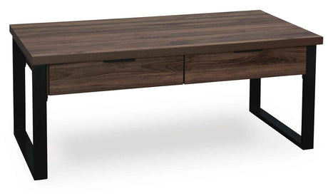 Wickman Falls Dark Brown Coffee Table by Ashley at Eve Furniture