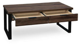 Wickman Falls Dark Brown Coffee Table by Ashley at Eve Furniture