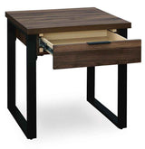 Wickman Falls Dark Brown End Table by Ashley at Eve Furniture