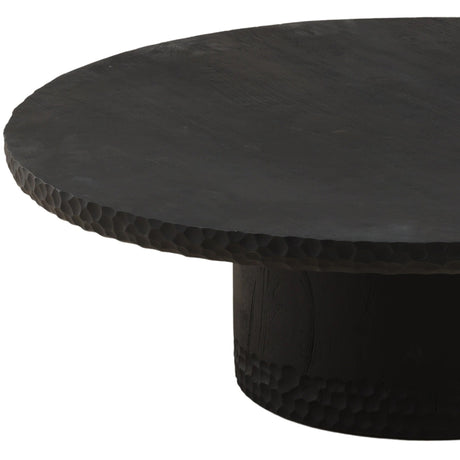 Wilber Coffee Table, Black by Dovetail at Eve Furniture