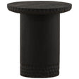 Wilber Side Table, Black by Dovetail at Eve Furniture