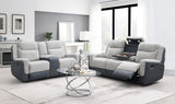 Wilbert Grey 3-Piece Reclining Living Room Set by New Era Innovations at Eve Furniture