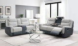 Wilbert Grey 3-Piece Reclining Living Room Set by New Era Innovations at Eve Furniture