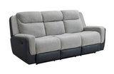 Wilbert Grey 3-Piece Reclining Living Room Set by New Era Innovations at Eve Furniture
