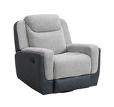Wilbert Grey 3-Piece Reclining Living Room Set by New Era Innovations at Eve Furniture