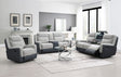 Wilbert Grey 3-Piece Reclining Living Room Set by New Era Innovations at Eve Furniture