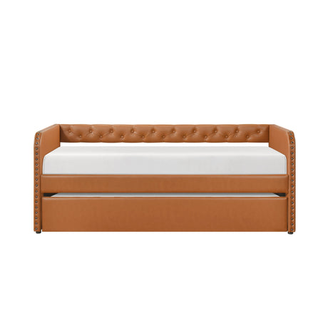 Wilcox Brown Daybed with Trundle by Homelegance at Eve Furniture