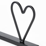 Wild at Heart 24L x 1W Black Metal Sign by Mercana at Eve Furniture