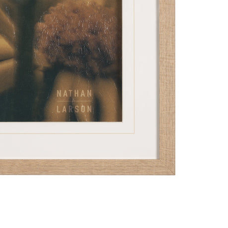Wild Blooms I by Nathan Larson a Hand Embellished Framed Photo Art Print Matted under Glass by Mercana at Eve Furniture