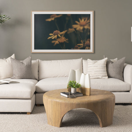 Wild Blooms I by Nathan Larson a Hand Embellished Framed Photo Art Print Matted under Glass by Mercana at Eve Furniture