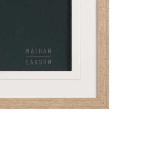 Wild Blooms II by Nathan Larson a Hand Embellished Framed Photo Art Print Matted under Glass by Mercana at Eve Furniture