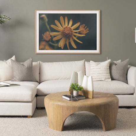Wild Blooms II by Nathan Larson a Hand Embellished Framed Photo Art Print Matted under Glass by Mercana at Eve Furniture