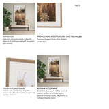 Wild Carrot Flowers by Zaira Zarotti Textured Framed Photo Print Matted under Glass by Mercana at Eve Furniture