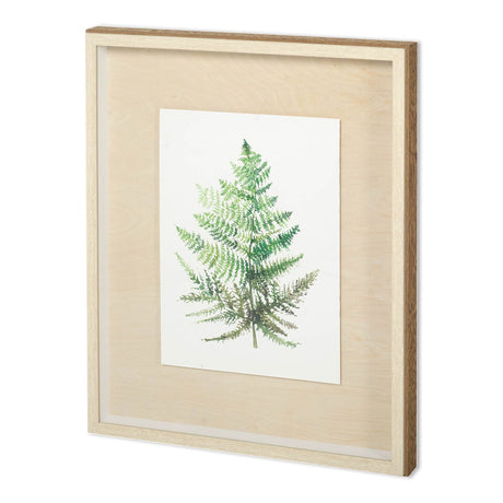 WILD GREENS I by MEYERS a Framed Art Print Matted under Glass by Mercana at Eve Furniture