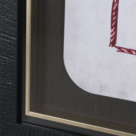 Wild West II by Mercana Studio Hand-Embellished Framed Artwork Matted under Glass by Mercana at Eve Furniture