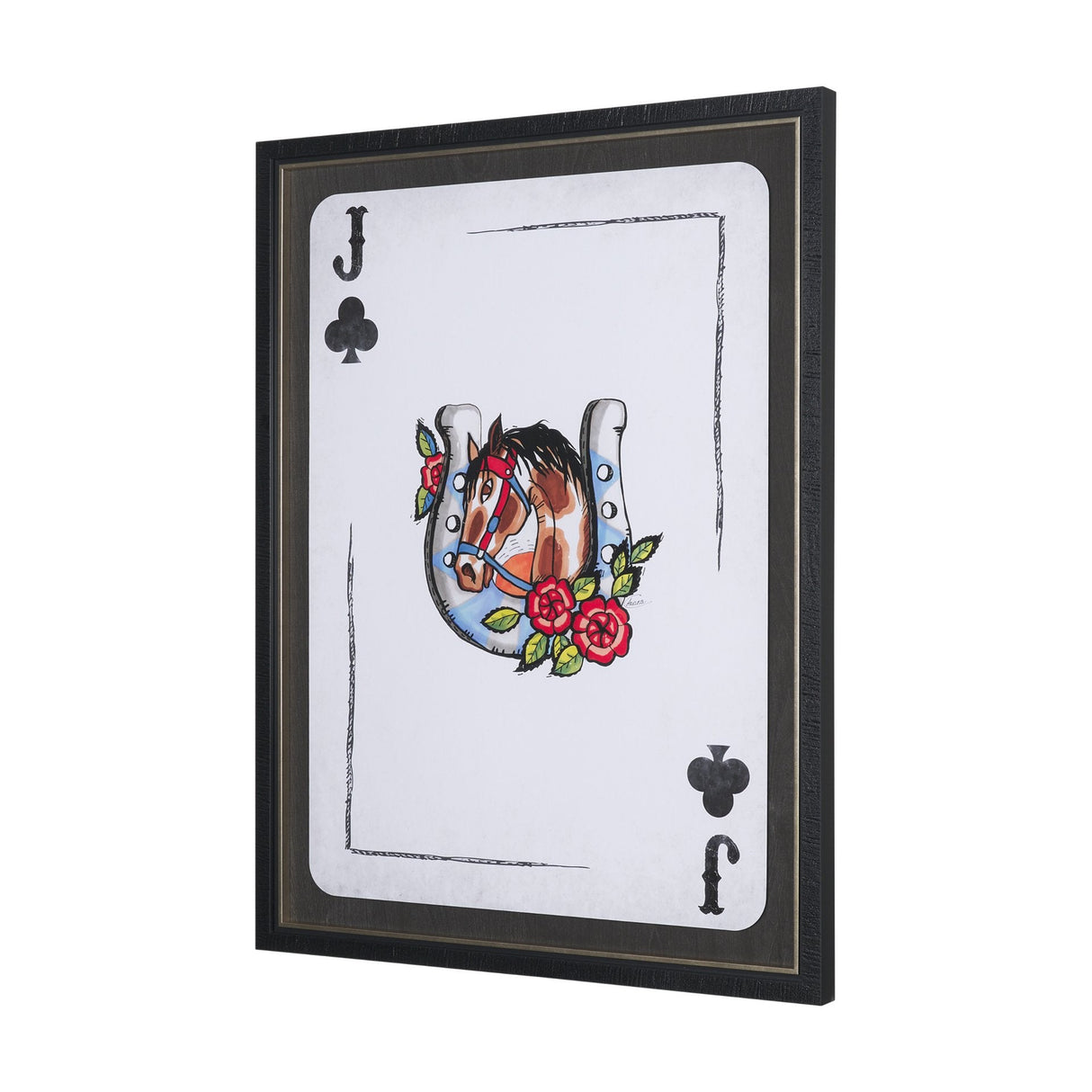 Wild West III by Mercana Studio Hand-Embellished Framed Artwork Matted under Glass by Mercana at Eve Furniture