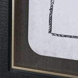 Wild West III by Mercana Studio Hand-Embellished Framed Artwork Matted under Glass by Mercana at Eve Furniture
